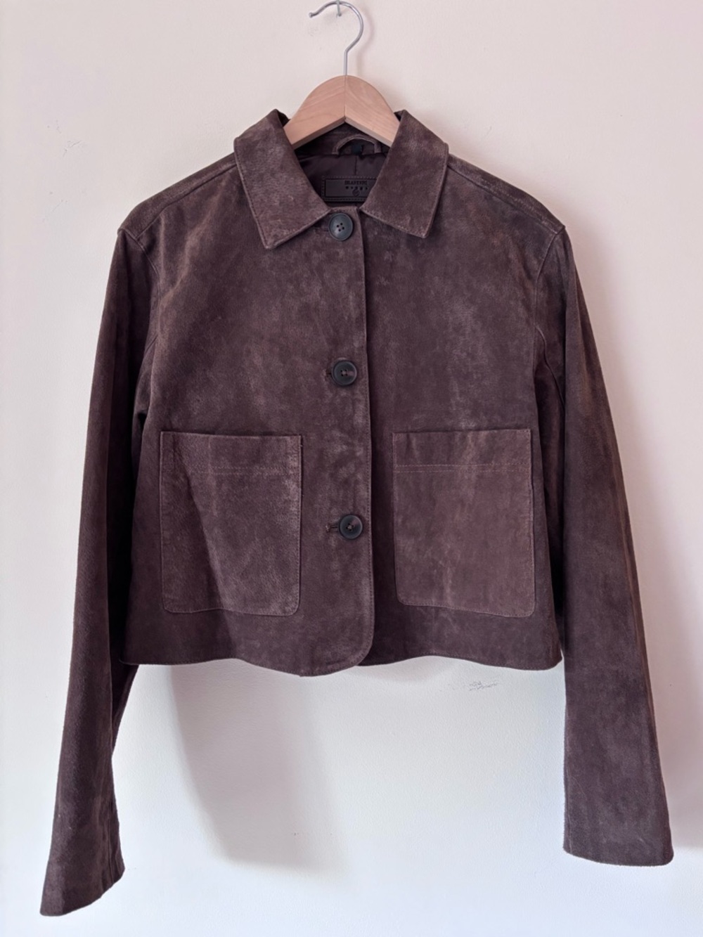 Blanknyc black coffee suede jacket size medium - Picture 2 of 5